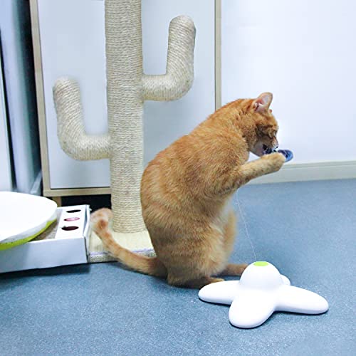 Fluttering Butterfly Automatic Interactive Cat Toy