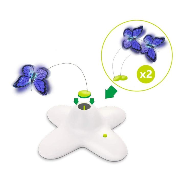 Fluttering Butterfly Automatic Interactive Cat Toy