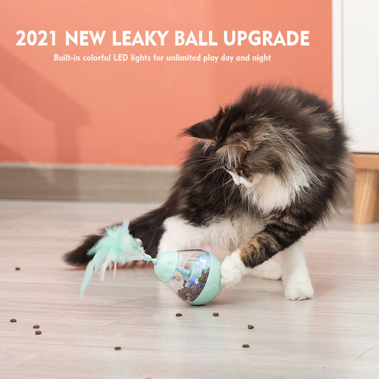 Walfinds-Interactive Leakage Cat Toy