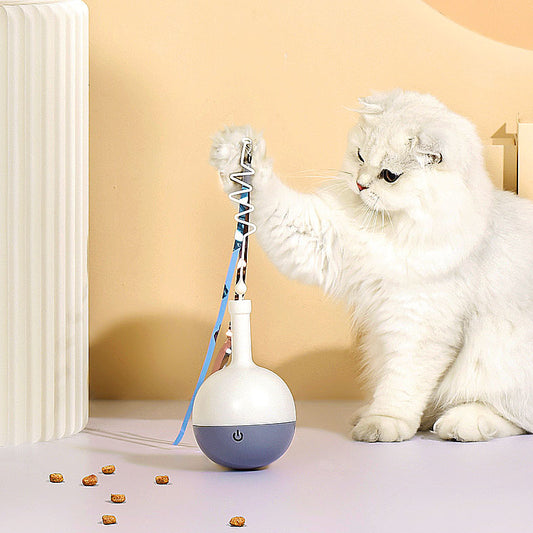Automatic Rotate Tumbler Interactive Cat Toy